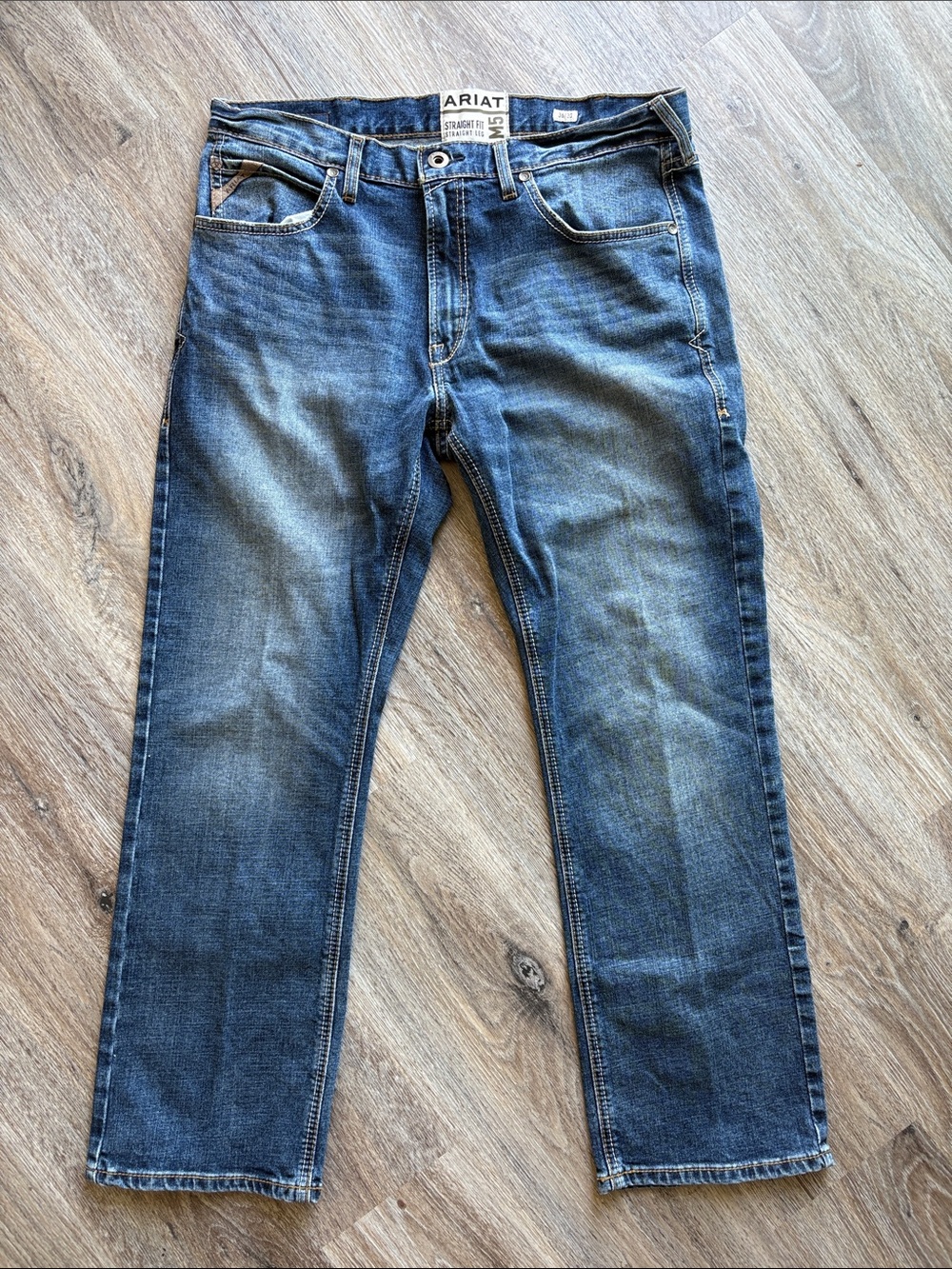 Ariat Jeans Mens Straight Stretch Madera Stackable M5 36x30